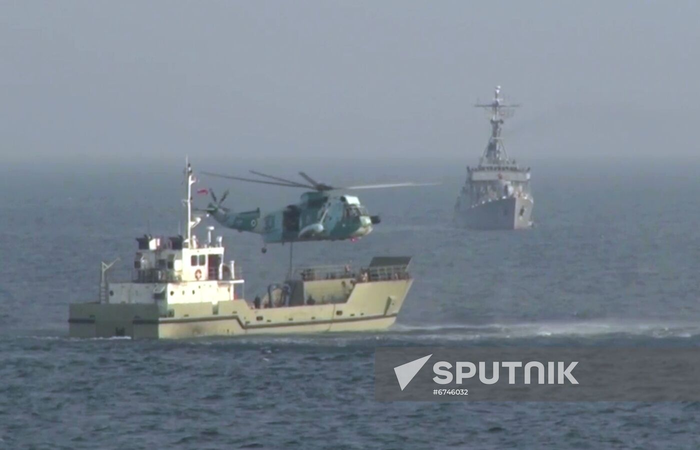 Iran Russia China Naval Drills