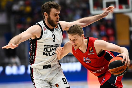 Russia Basketball Euroleague CSKA - Olimpia