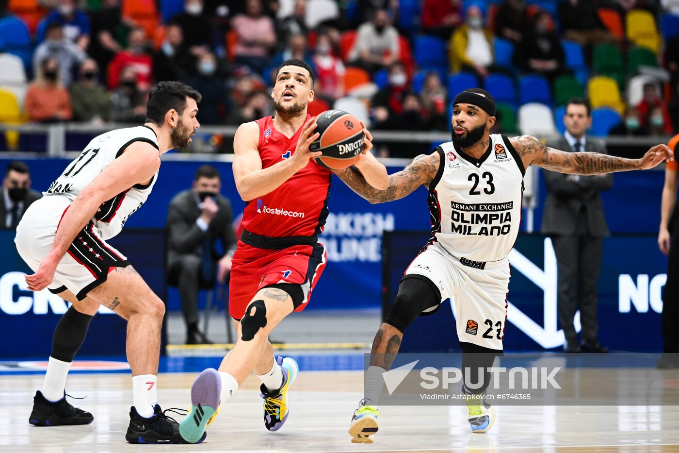 Russia Basketball Euroleague CSKA - Olimpia