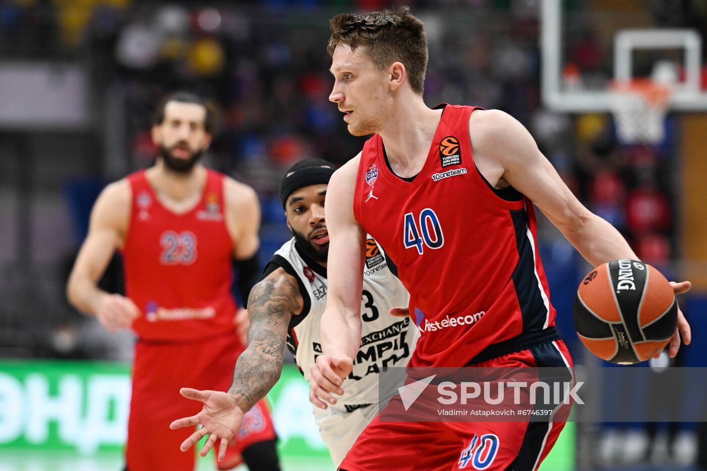 Russia Basketball Euroleague CSKA - Olimpia
