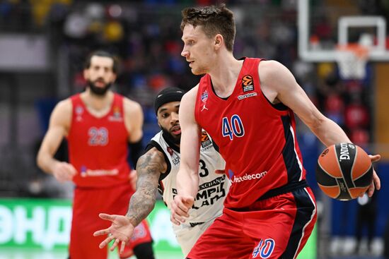 Russia Basketball Euroleague CSKA - Olimpia