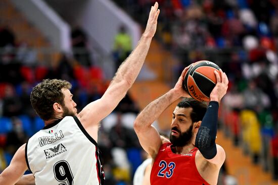 Russia Basketball Euroleague CSKA - Olimpia