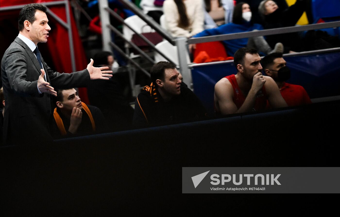 Russia Basketball Euroleague CSKA - Olimpia