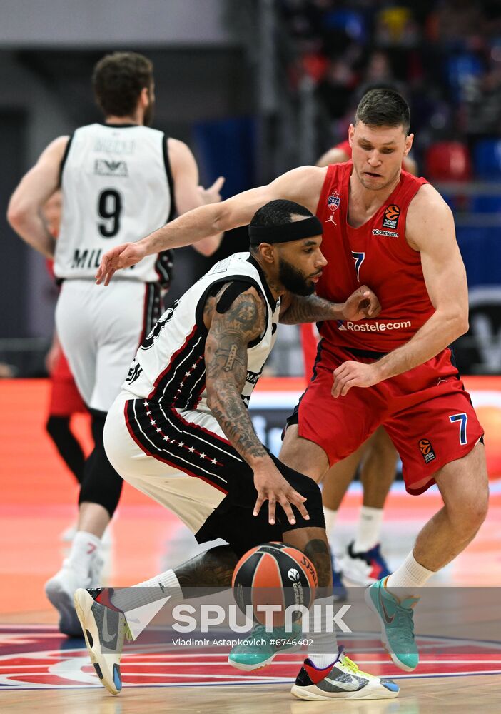 Russia Basketball Euroleague CSKA - Olimpia