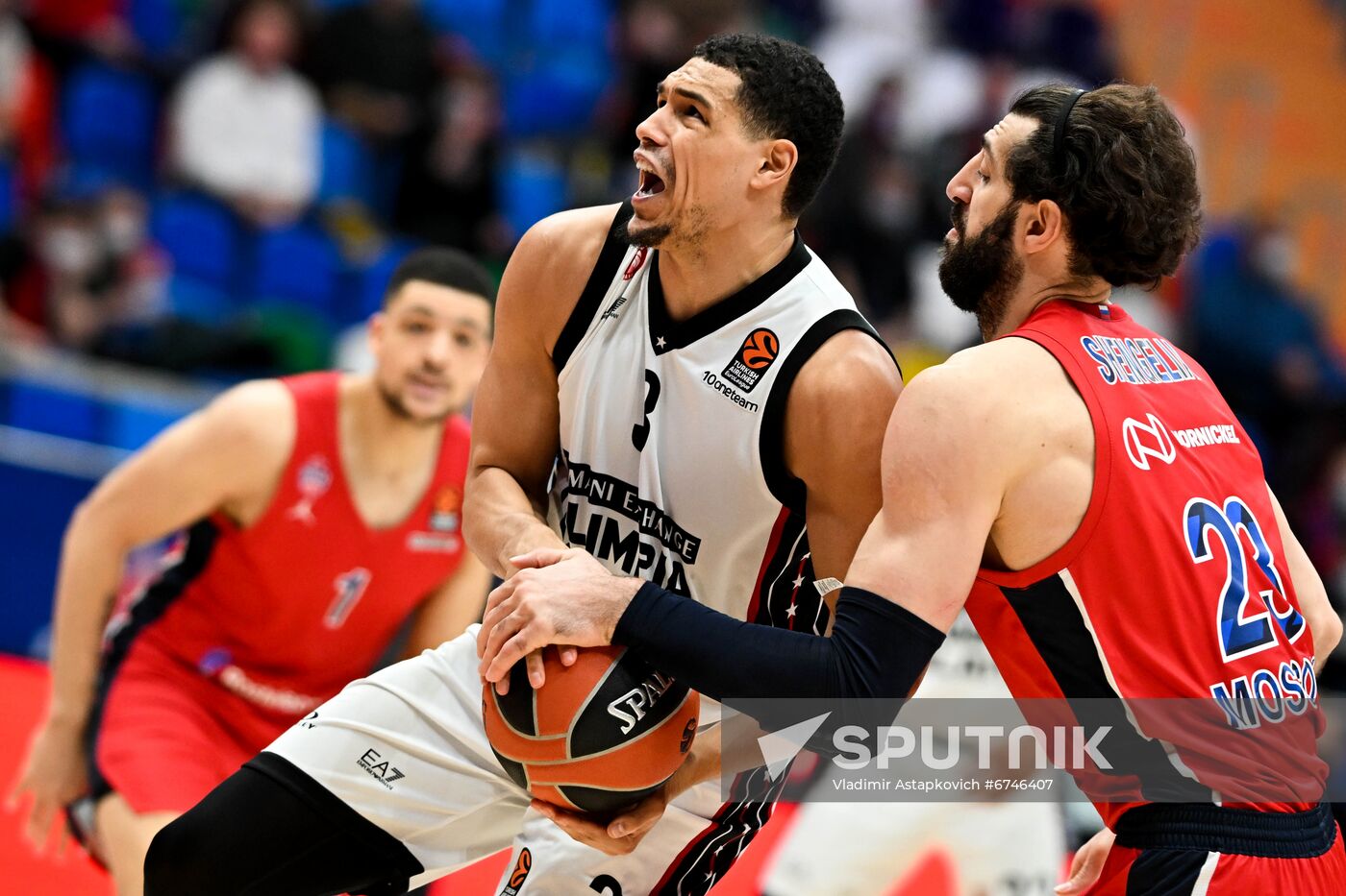 Russia Basketball Euroleague CSKA - Olimpia
