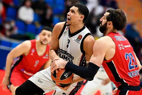 Russia Basketball Euroleague CSKA - Olimpia