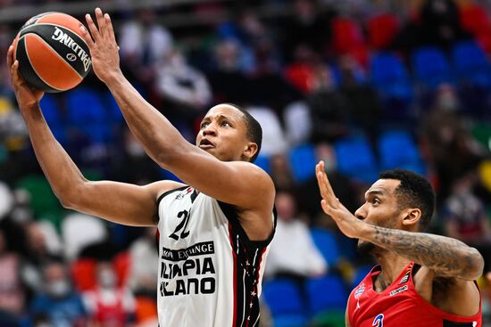 Russia Basketball Euroleague CSKA - Olimpia