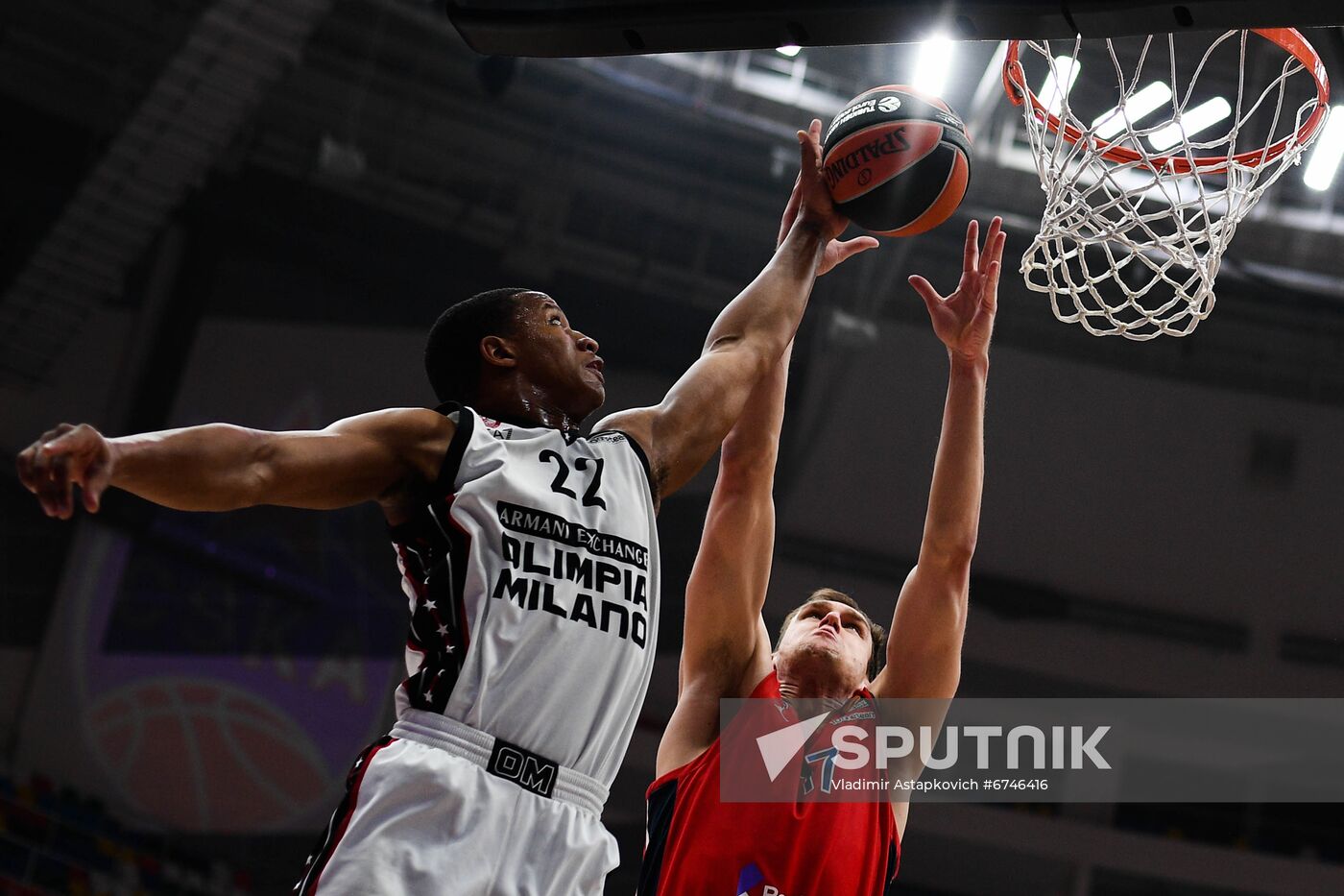 Russia Basketball Euroleague CSKA - Olimpia