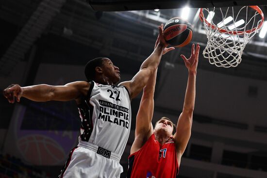 Russia Basketball Euroleague CSKA - Olimpia