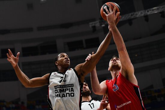 Russia Basketball Euroleague CSKA - Olimpia