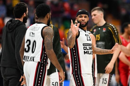 Russia Basketball Euroleague CSKA - Olimpia