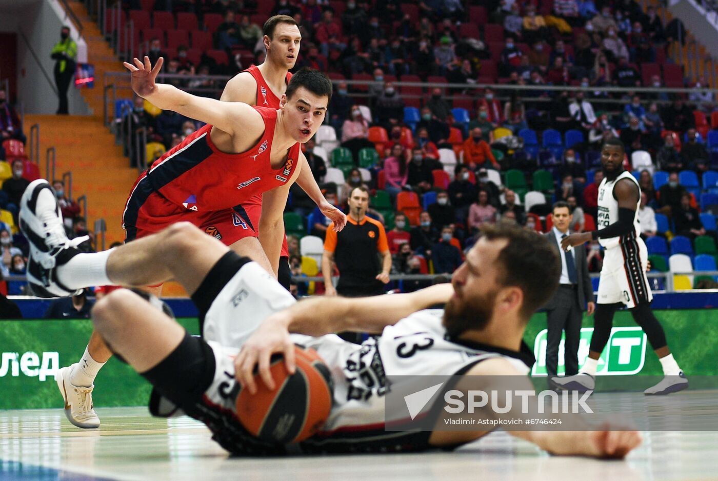 Russia Basketball Euroleague CSKA - Olimpia