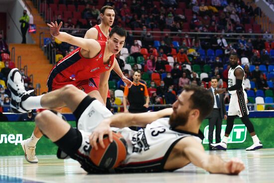 Russia Basketball Euroleague CSKA - Olimpia
