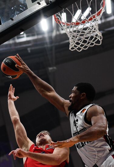 Russia Basketball Euroleague CSKA - Olimpia