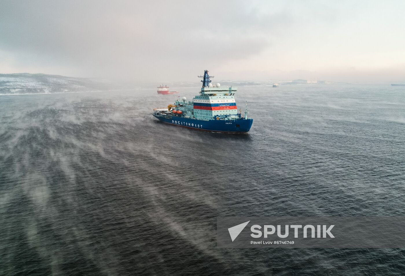 Russia Sibir Nuclear Icebreaker