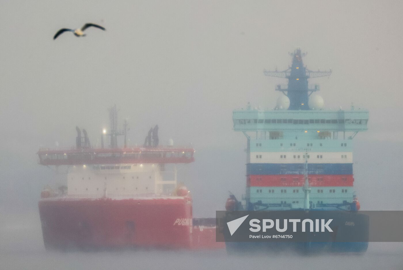 Russia Sibir Nuclear Icebreaker