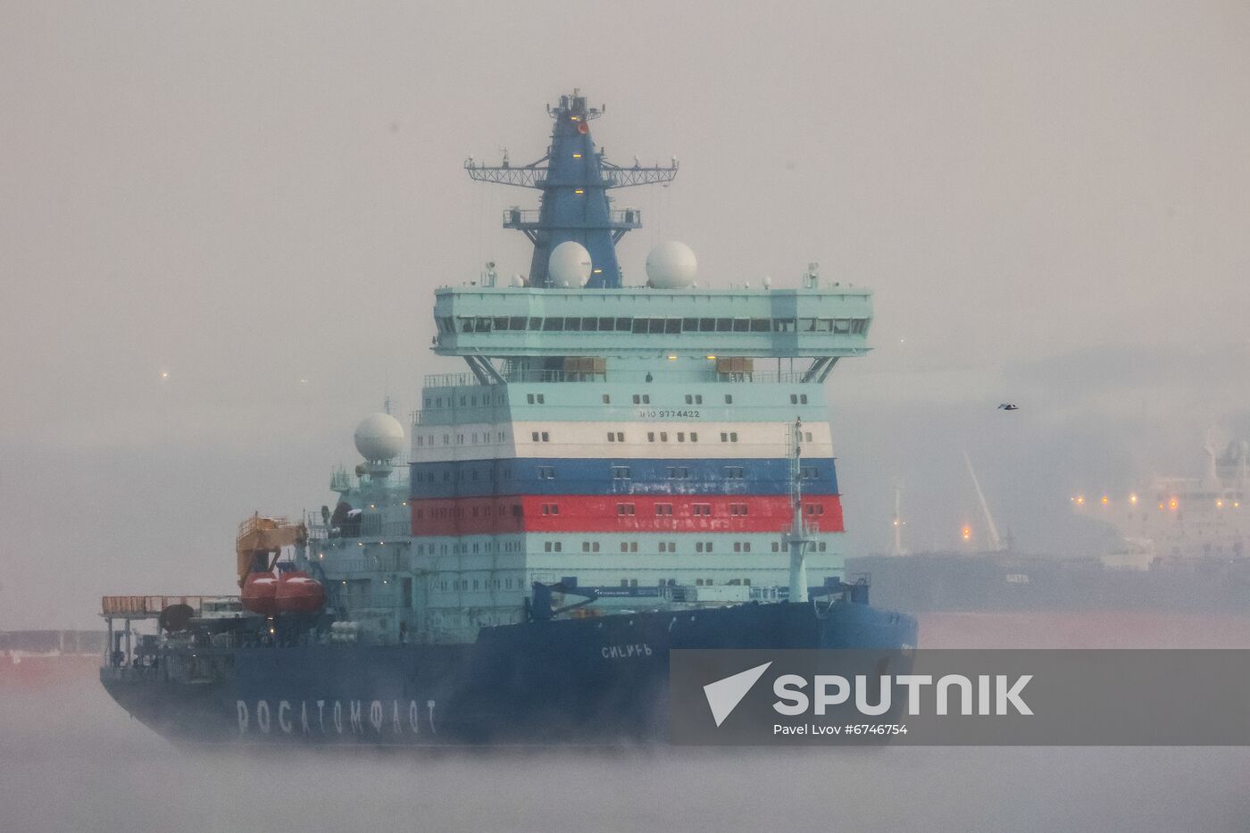 Russia Sibir Nuclear Icebreaker