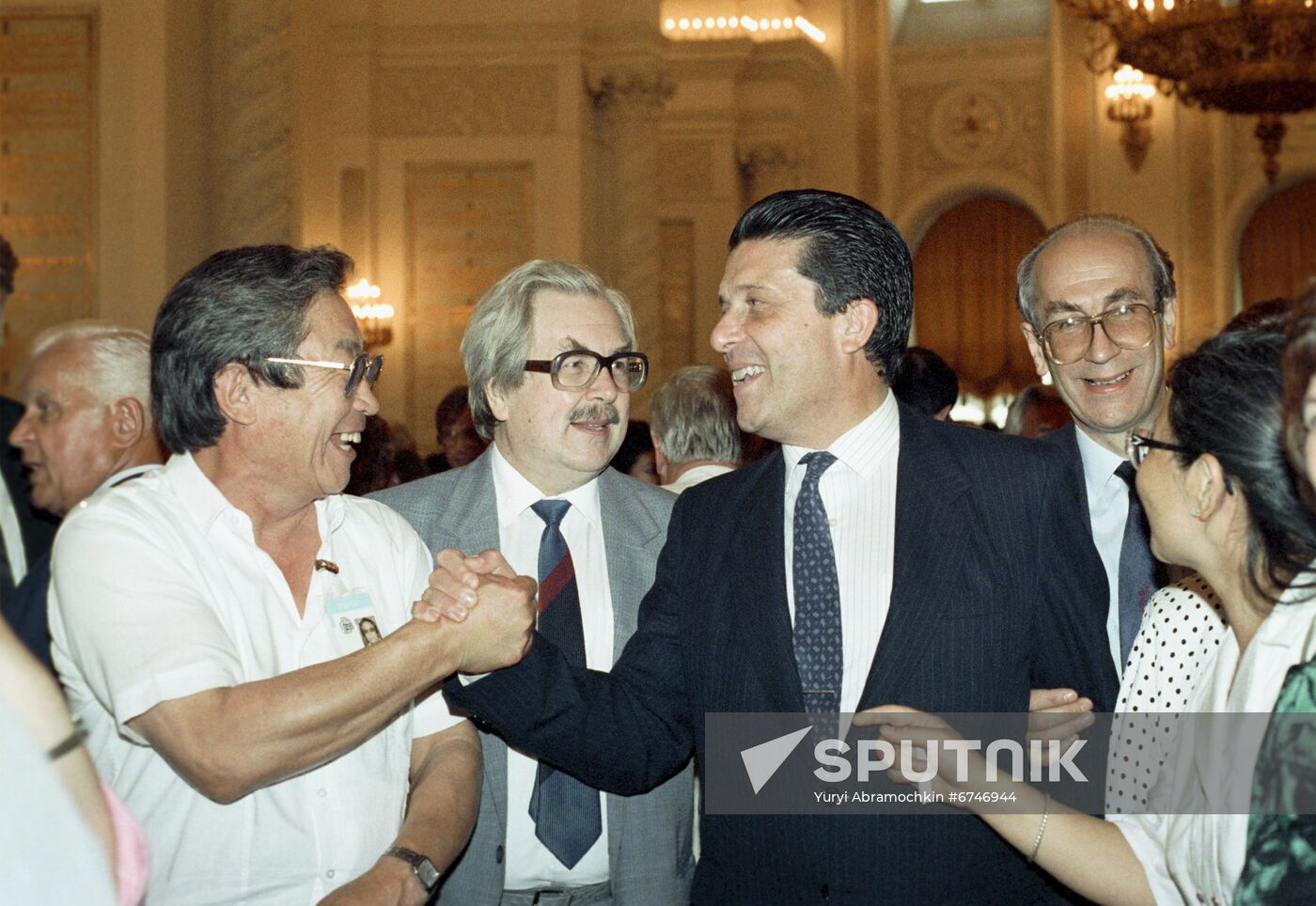 UNESCO Director-General Federico Mayor Zaragoza visits USSR