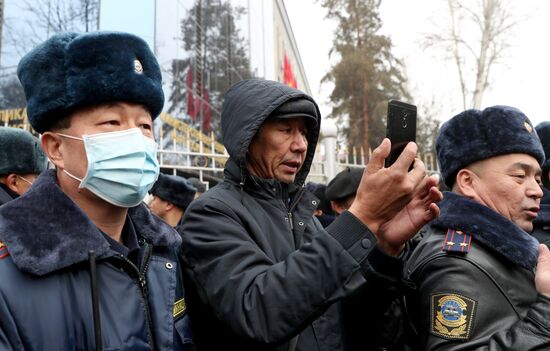Kyrgyzstan Journalist Jailing Protest