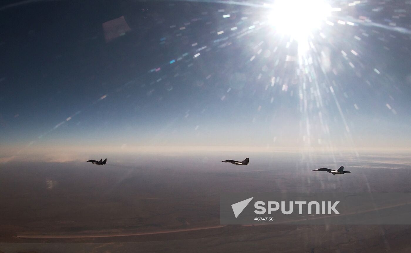 Syria Russia Defence Air Patrol