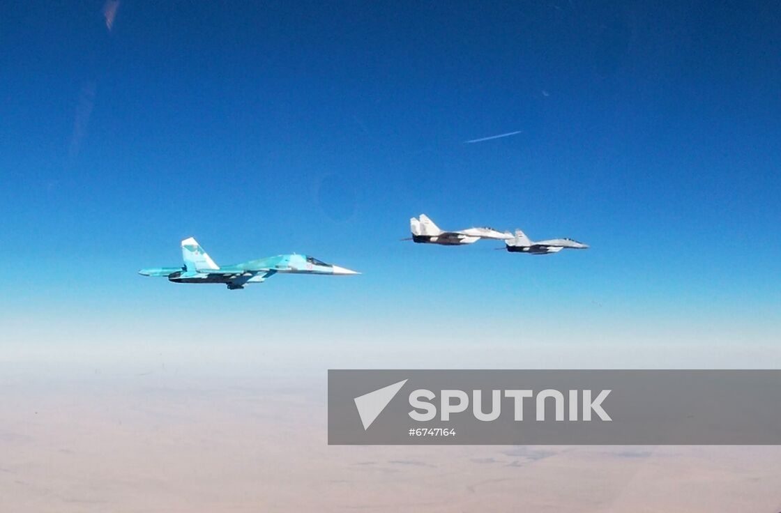 Syria Russia Defence Air Patrol