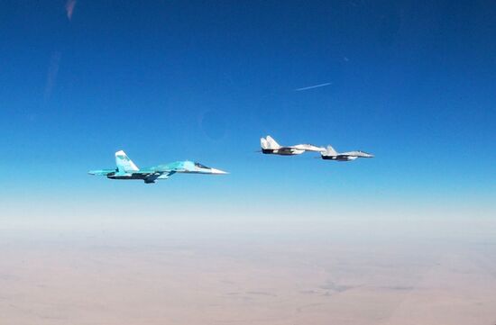 Syria Russia Defence Air Patrol