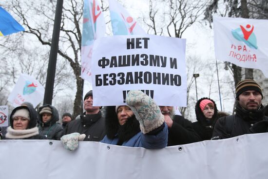 Ukraine Coronavirus Restrictions Protest