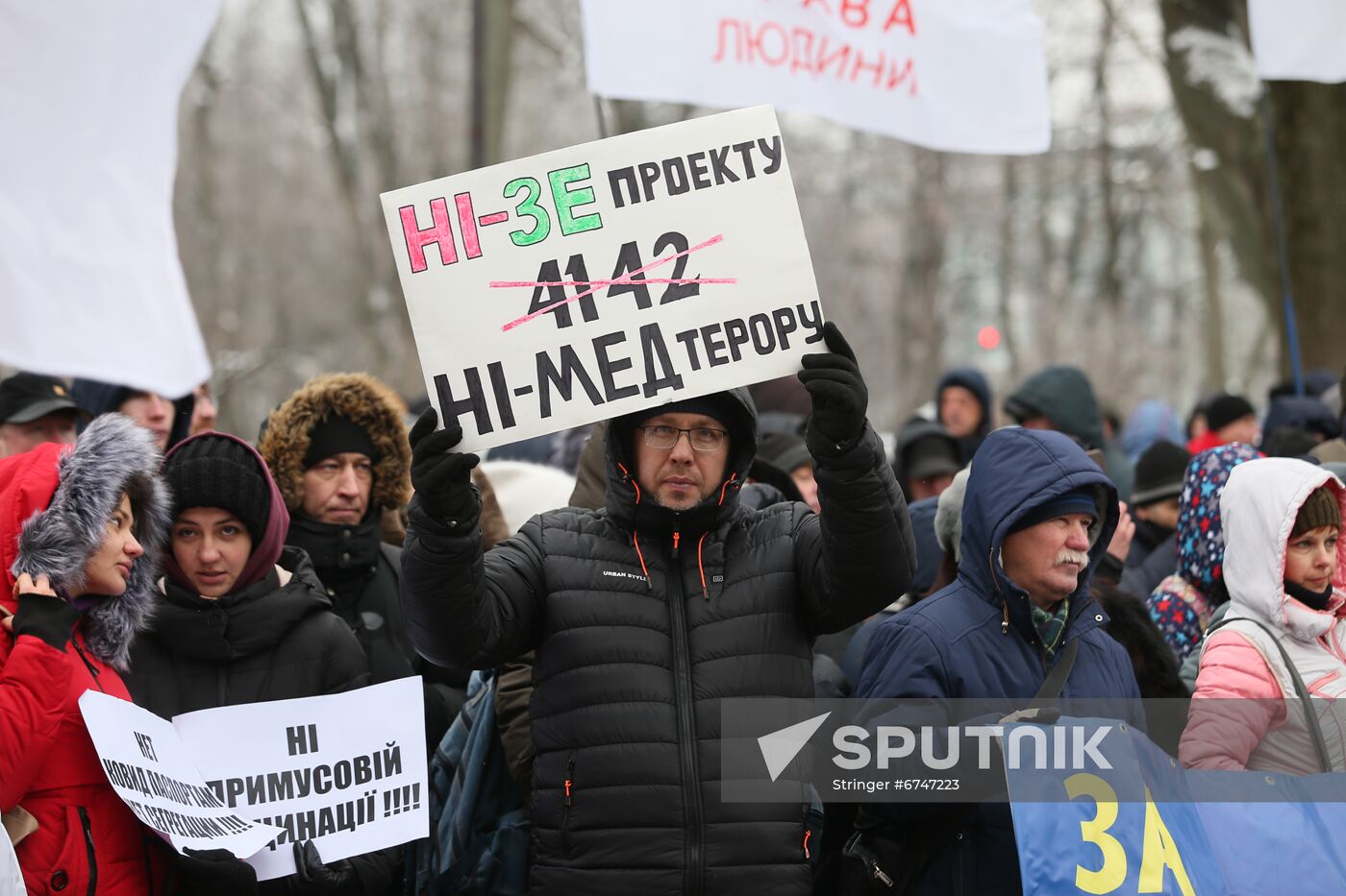 Ukraine Coronavirus Restrictions Protest