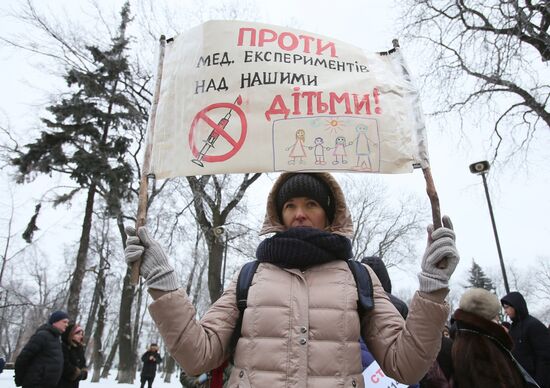 Ukraine Coronavirus Restrictions Protest
