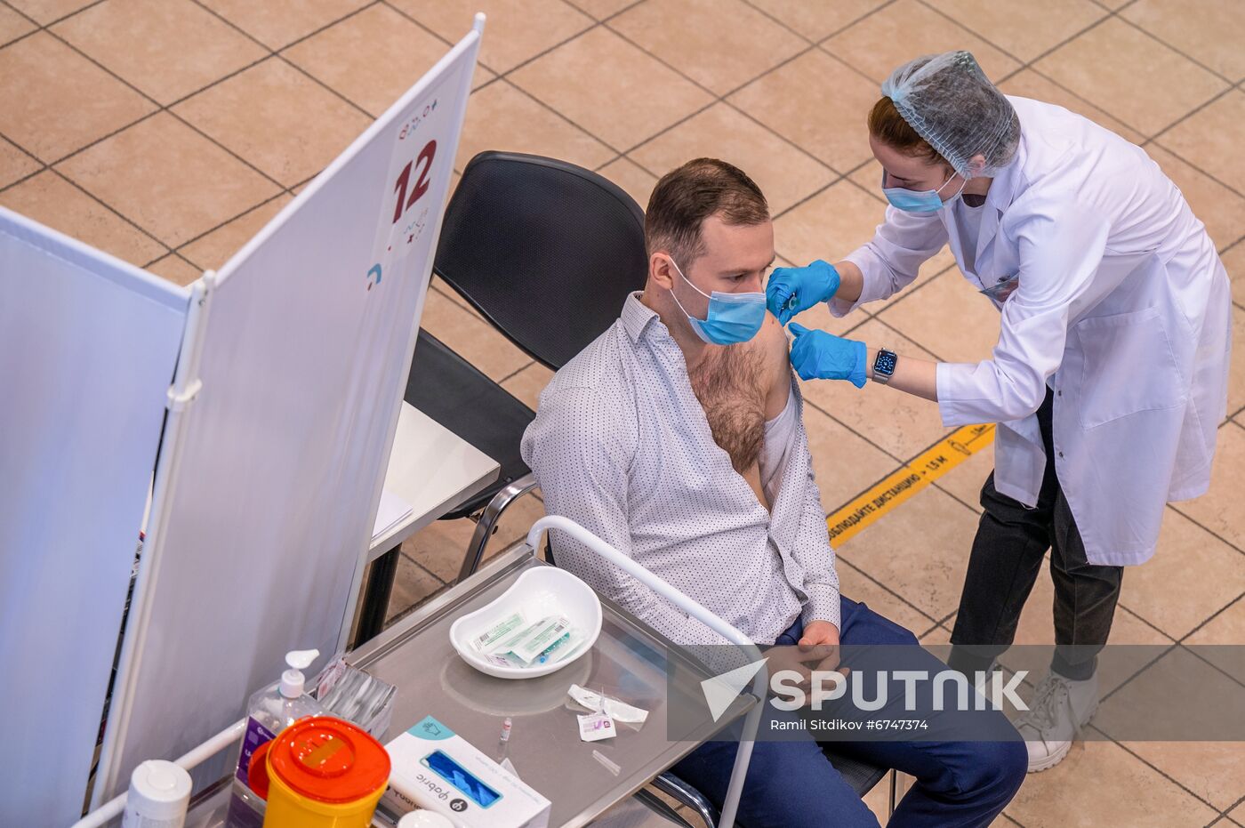 Russia Coronavirus Vaccination
