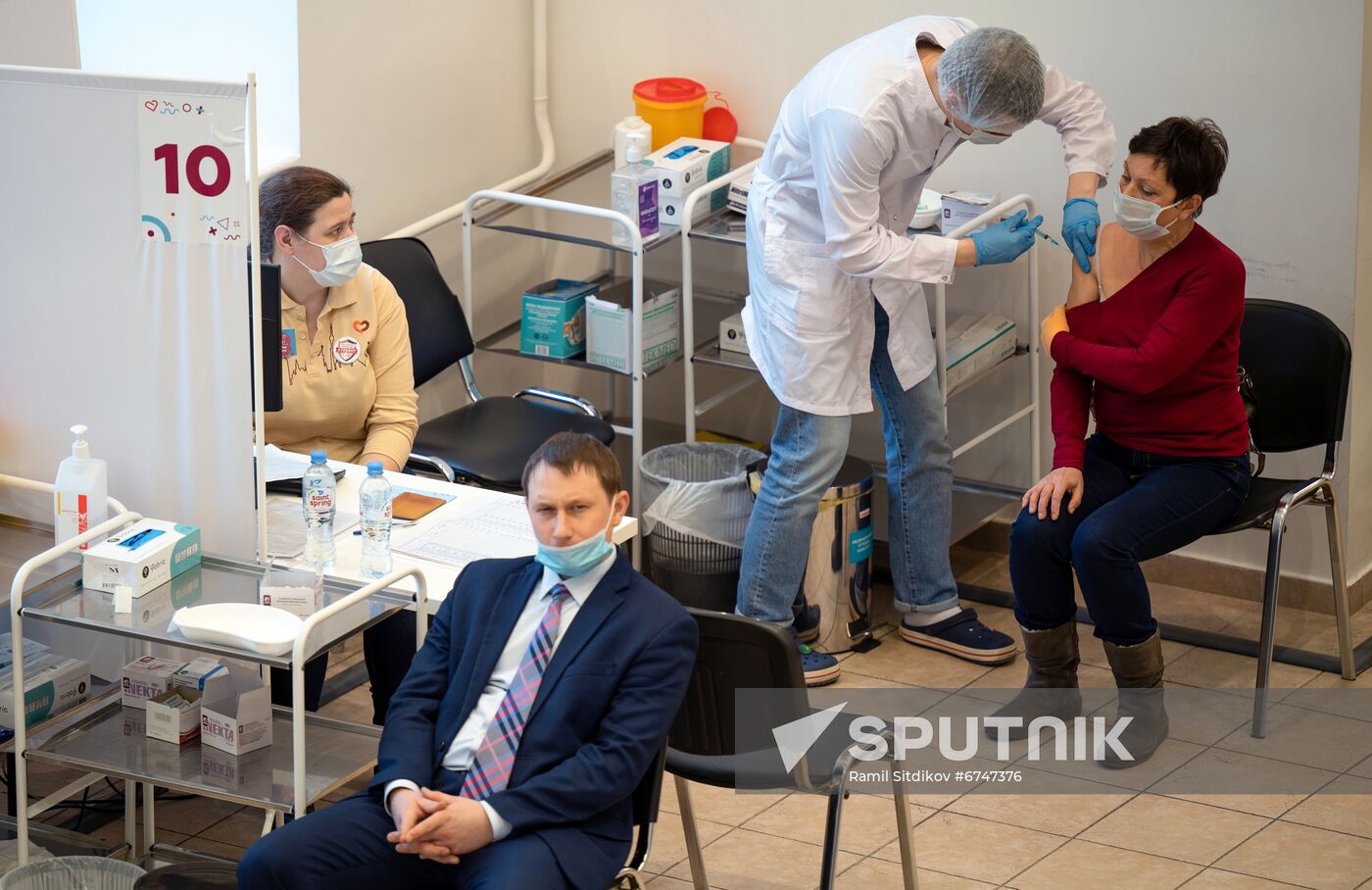 Russia Coronavirus Vaccination