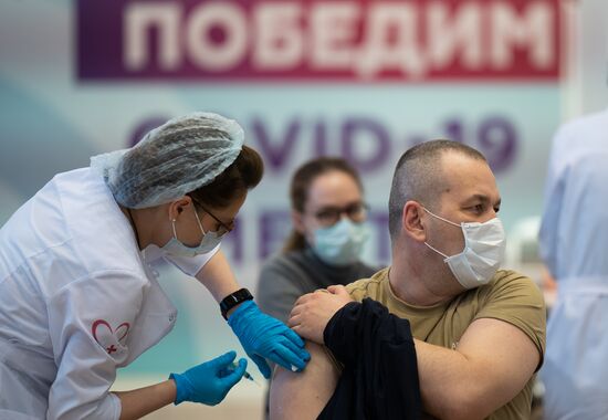 Russia Coronavirus Vaccination