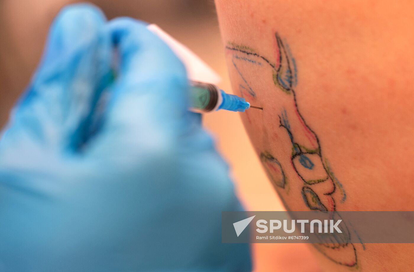 Russia Coronavirus Vaccination