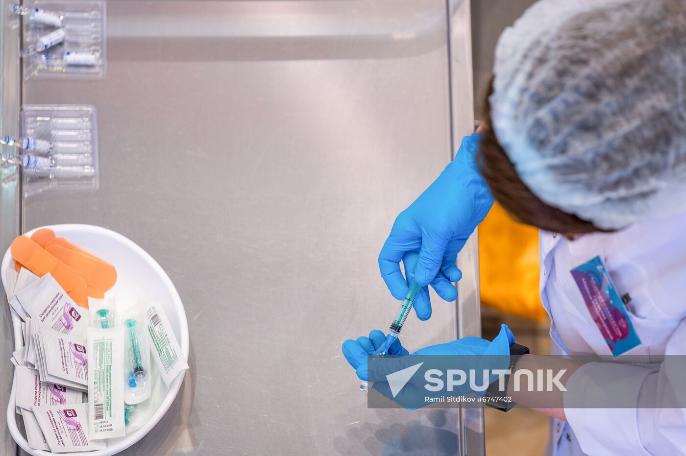 Russia Coronavirus Vaccination