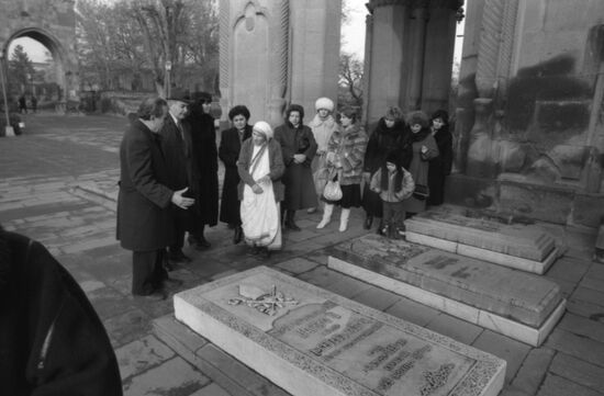 Founder of the Missionaries of Charity Mother Theresa visits Armenia