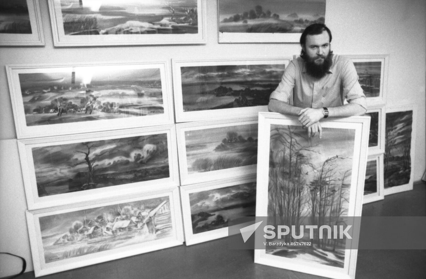 Soviet artist Nikolai Ovchinnikov