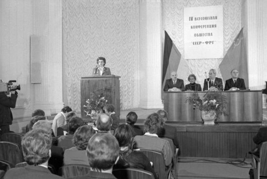 4th All-Union Conference of Society for German–Soviet Friendship