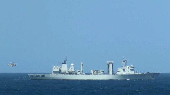 Arabian Sea Russia China Naval Drills