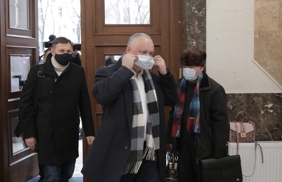 Moldova Dodon Embezzlement Trial