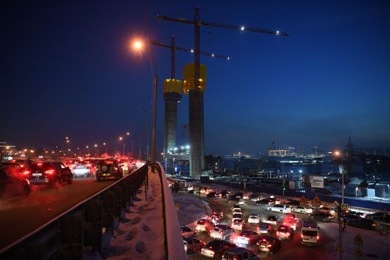 Russia Bridge Construction
