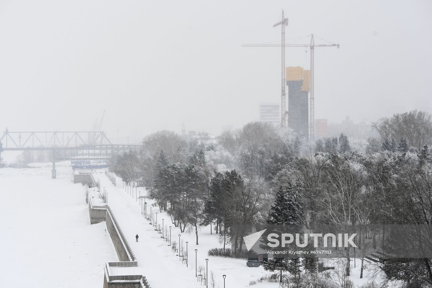 Russia Bridge Construction