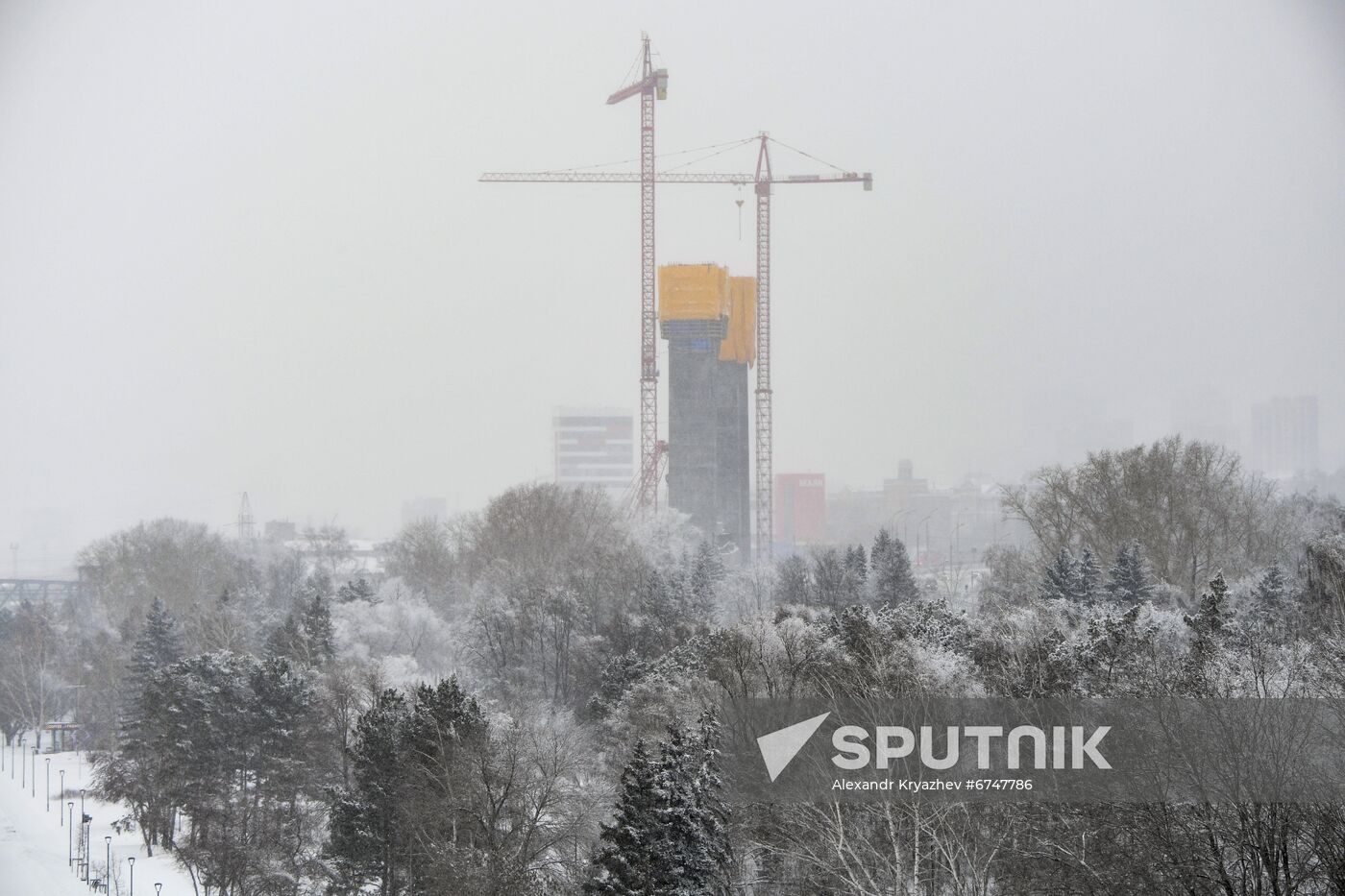 Russia Bridge Construction