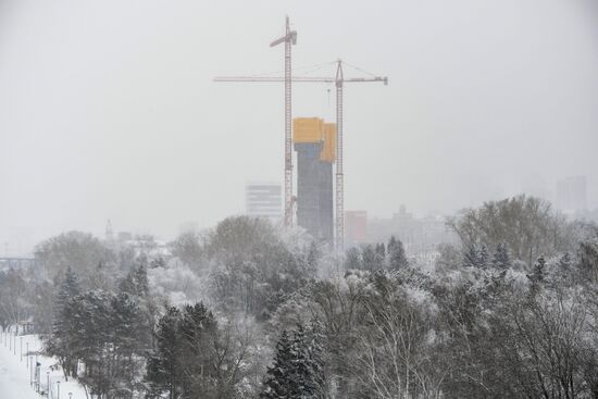 Russia Bridge Construction
