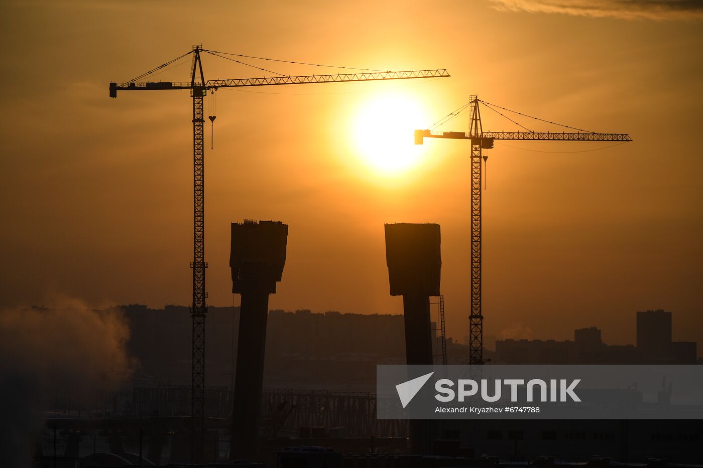 Russia Bridge Construction