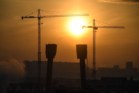 Russia Bridge Construction