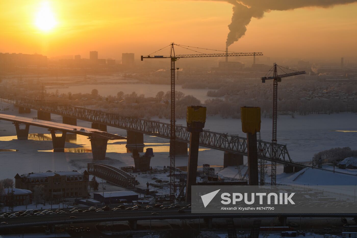 Russia Bridge Construction