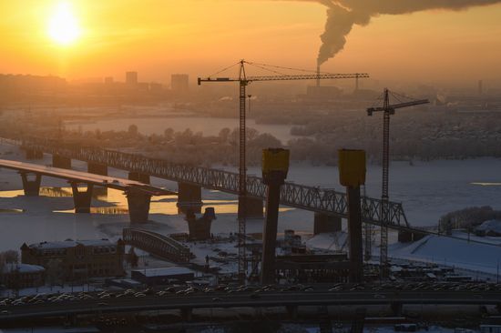 Russia Bridge Construction