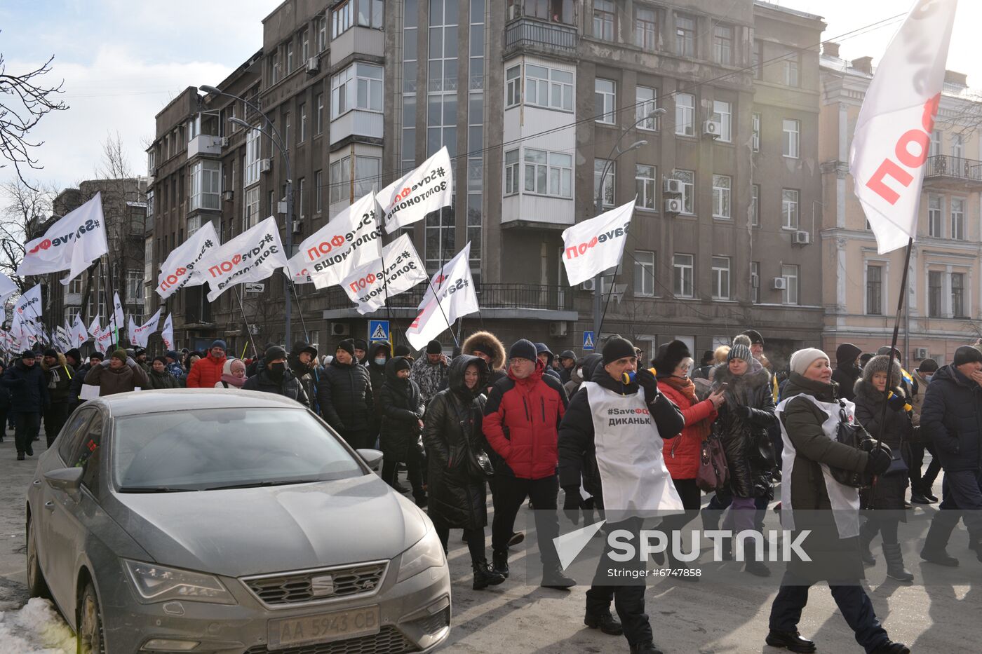 Ukraine Entrepreneurs Protest