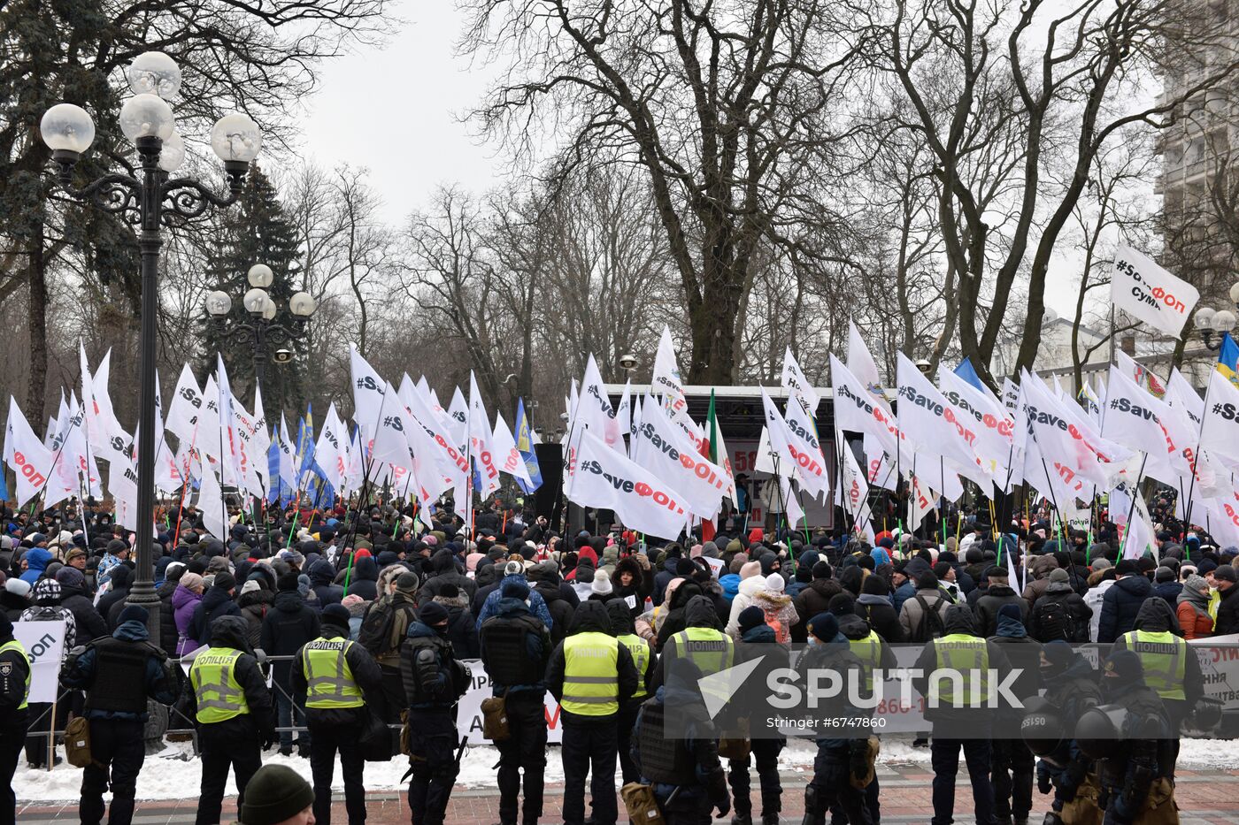 Ukraine Entrepreneurs Protest
