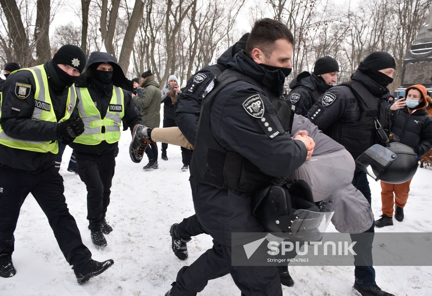 Ukraine Entrepreneurs Protest